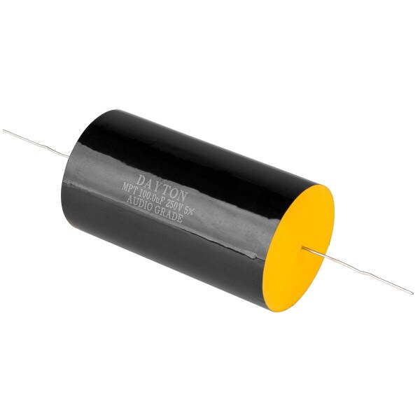 Main product image for Dayton Audio DMPC-100 100uF 250V Polypropylene C 027-447